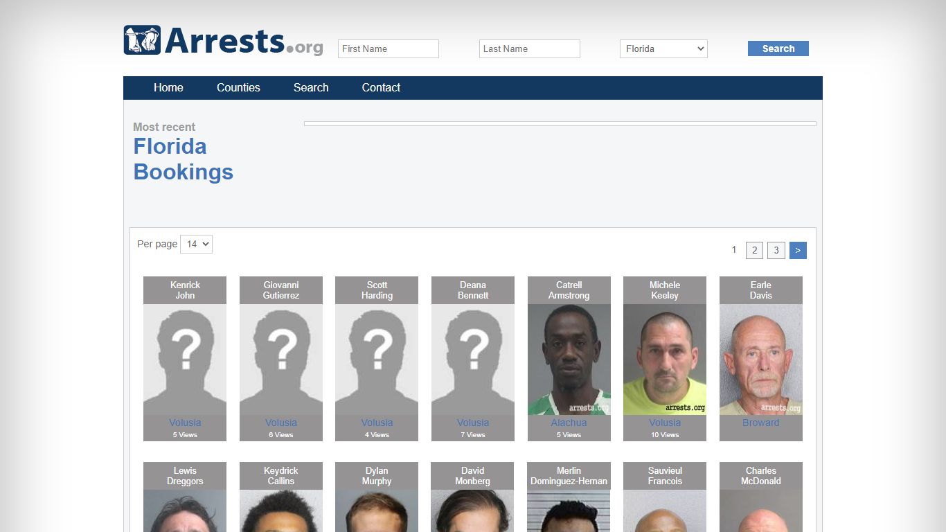 Florida Arrests and Inmate Search